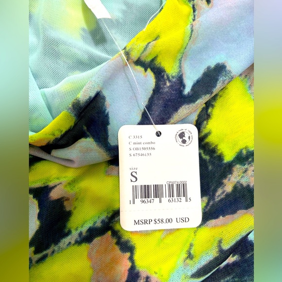 ✨ NWT FREE PEOPLE Avenue Print Tank Top size S ✨ - Picture 10 of 10